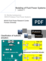 Design and Modeling of Fluid Power Systems: ME 597/ABE 591 Lecture 11