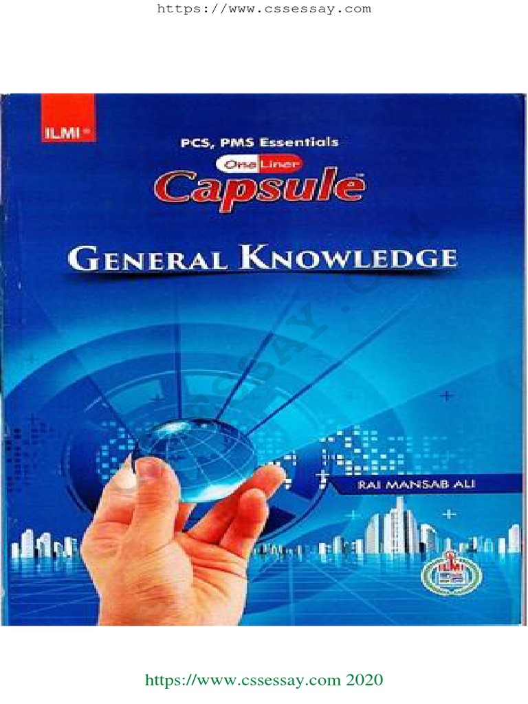 Ilmi General Knowledge Capsule 2024 | PDF