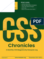 CSS Chronicles December