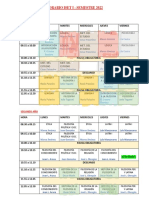 Horario 2022-1