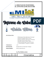 Informe Caida Libre