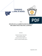 Mejora en La Alimentación Implementando Machine Learning