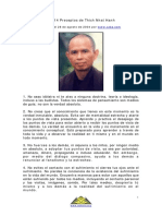 Los 14 Preceptos de Thich Nhat Hanh: Enviado El 28 de Agosto de 2004 Por