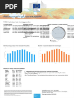 Performance of Grid-Connected PV: PVGIS-5 Estimates of Solar Electricity Generation