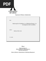 Download Addressing Eco-Friendliness as a Marketing Strategy an Investigation in the Car Industry by ndmaar SN56146244 doc pdf