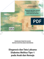 Panduan Praktik Klinis Diagnosis Dan Tata Laksana Diabetes Melitus Tipe 1 Anak Remaja