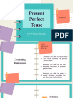 Present Perfect Tense For JHS