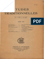 Etudes Traditionnelles N° 195 Mars 1936
