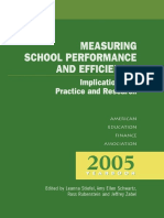 [Annual Yearbook of the American Education Finance Association] Leanna Steifel - Measuring School Performance & Efficiency (2005, Routledge) - Libgen.lc