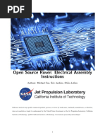 Open Source Rover: Electrical Assembly Instructions: Authors: Michael Cox, Eric Junkins, Olivia Lofaro