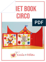 Molde Quiet Book Circo