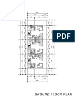 Ground Floor Plan: T&B Living Area