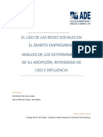 Sellés - El Uso de Las Redes Sociales en El Ámbito Empresarial- Análisis de Los Determinantes de ...