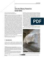 Stability Analysis of A Slurry Trench in Cohesive-Frictional Soils