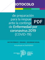Protocolo COVID 19 Actualizado 24 Enero 2022