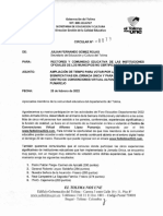 Circular No. 073 - Febrero 23 de 2022