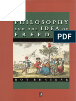 Roy Bhaskar - Philosophy and the Idea of Freedom-Blackwell (1991)