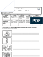 I Tarea de Estudios Sociales III Periodo Sexto Grado Sección 6