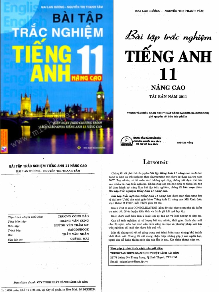TÀI LIỆU BÀI TẬP TIẾNG ANH 11 MAI LAN HƯƠNG ĐỊNH DẠNG FILE WORD