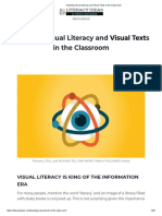 (Literacy Ideas) Teaching Visual Literacy and Visual Texts in The Classroom