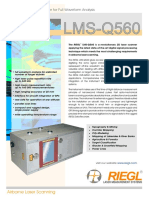 LMS-Q560: Airborne Laser Scanning