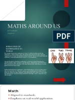 Maths Around Us: by V.Sabari Class 11