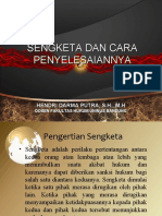 Materi 1 SENGKETA DAN CARA PENYELESAIANNYA