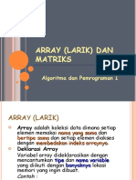 P11 Array Dan Matriks