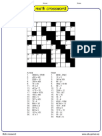 math-crossword-puzzle