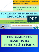 Fundamentos Básicos da Educação Física - AULA - (18-05-2011)