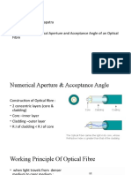 Measuring Numerical Aperture & Acceptance Angle