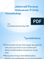 Peran Kolaboratif Perawat Dalam Pelaksanaan Prinsip Farmakologi