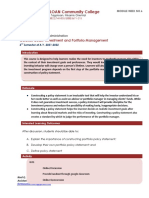 Module 6 Investment and Portfolio