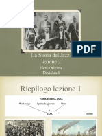 Storia del Jazz - LEZIONE 2