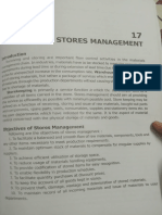 CH 17 Stores Management