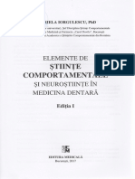 Elemente de Stiinte Comportamentale Si Neurostiinte in Medicina