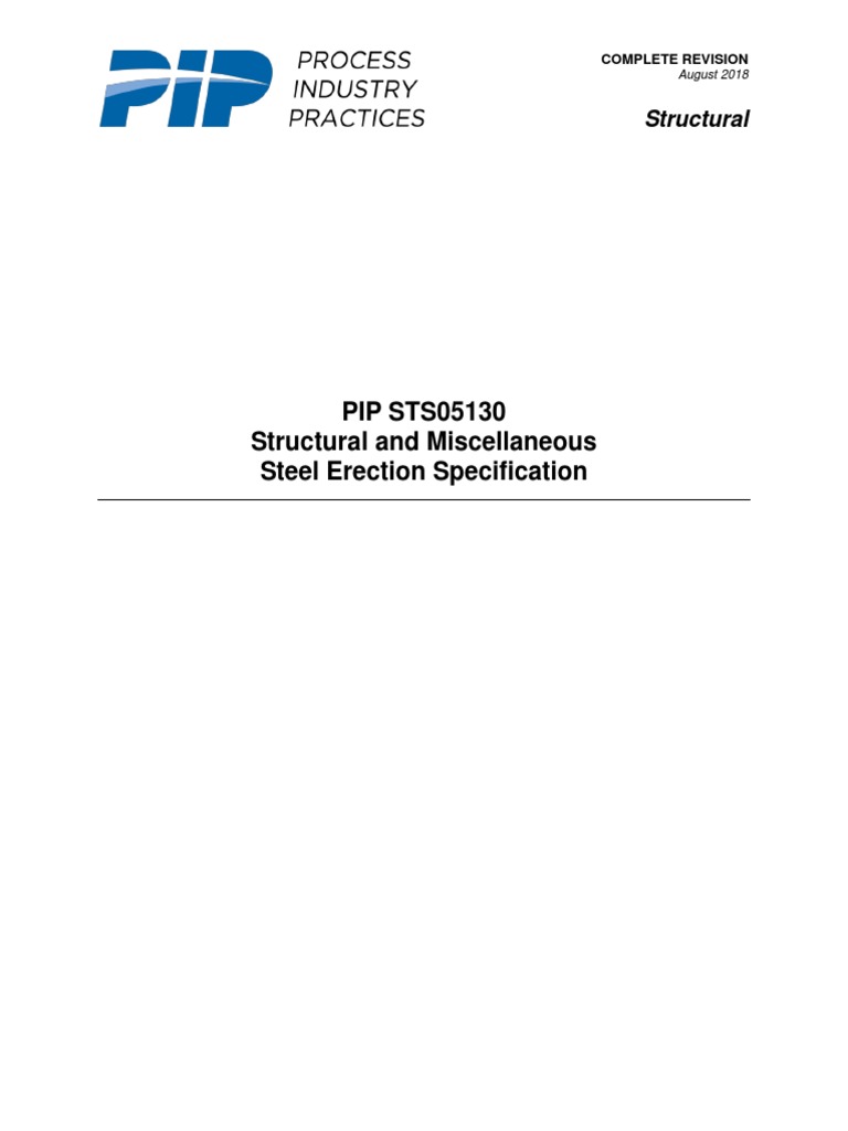 Pip STS05130 2018 | PDF | Screw | Specification (Technical Standard)