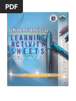 Genmath Learning Activity Sheets