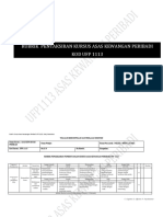 Rubrik Penuh Pemarkahan Pembentangan Kursus Ufp1113