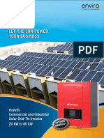 Solar Commercial String Inverter - Leaflet - 2019