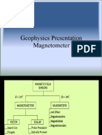 Geophysics Presentation Magnetometer