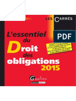 L'Essentiel Du Droit Des Obligations