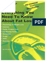 Everything You Wanted to Know About Fat Loss by Chris Aceto