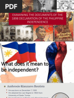 OsRox Mission & Philippine Independence | PDF | Justice | Crime & Violence