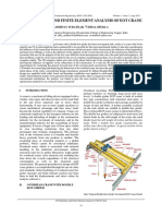 3 D Modelling and Finite Element Analysis of Eot Crane