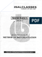 Methods of Diffrentiation - 23