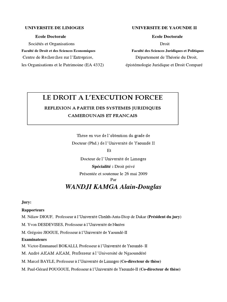 Itératif Commandement Aux Fins De Saisie Vente Wandji Kamga Alain Douglas | PDF | Débiteur | Saisie immobilière