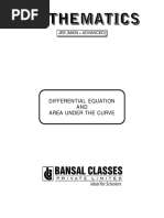 Differential Equation Area Under The Curve 1645520155242