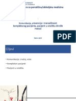 Komunikacija Kompleksni Pacijenti PSKP 21 - 22 Zaim Jatic