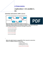 Cisco CCNA Exploration V 4.0, Module 2, Chapter 5 Exam